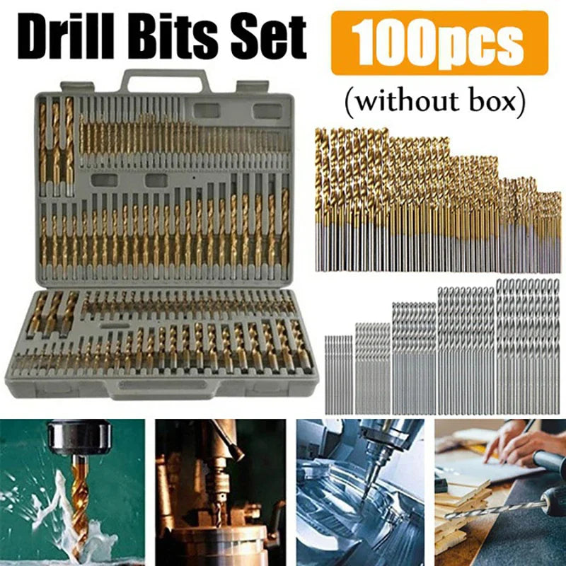 Titanium Power Drill Set