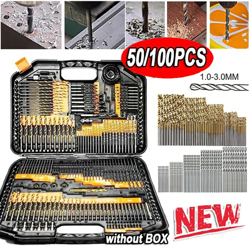Titanium Power Drill Set