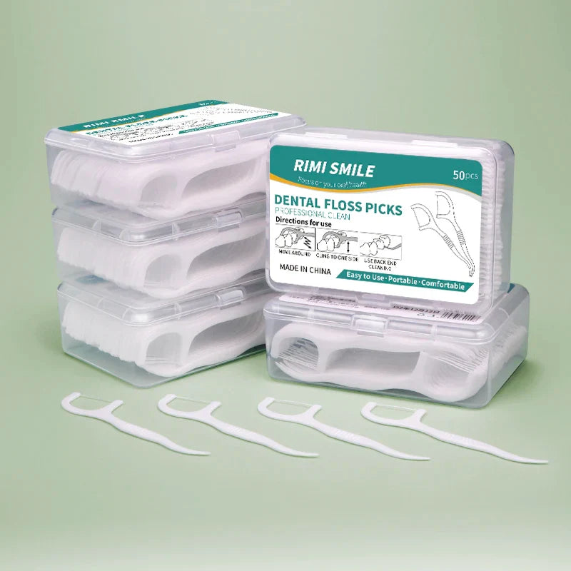 Easy-Use Dental Floss Sticks