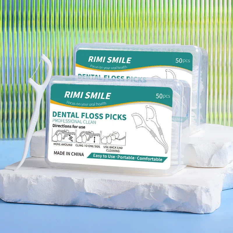 Easy-Use Dental Floss Sticks